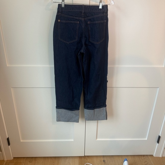 Kate Spade Dark Blue Cuffed Jeans - Picture 4 of 4